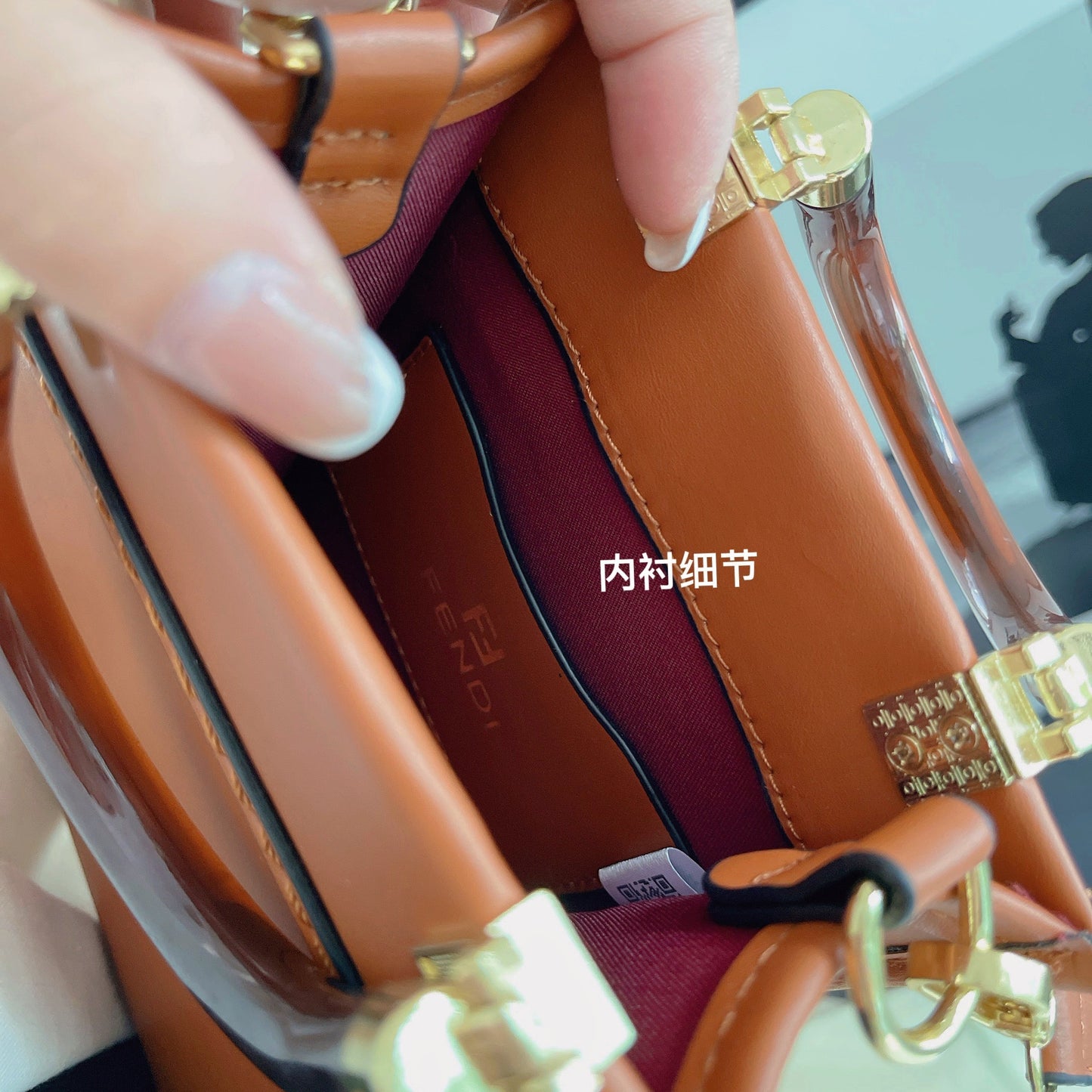 Luxe Texture Leather Handbag 010