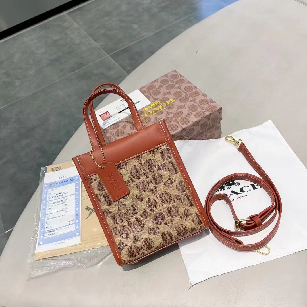 Luxe Texture Leather Handbag 013