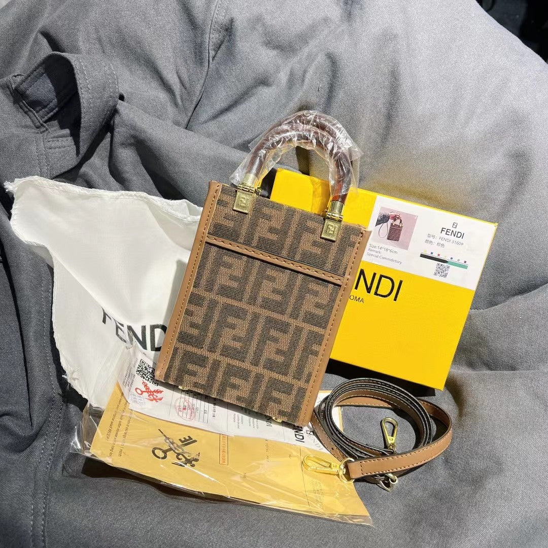 Luxe Texture Leather Handbag 018
