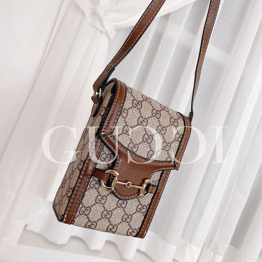Luxe Texture Leather Handbag  008