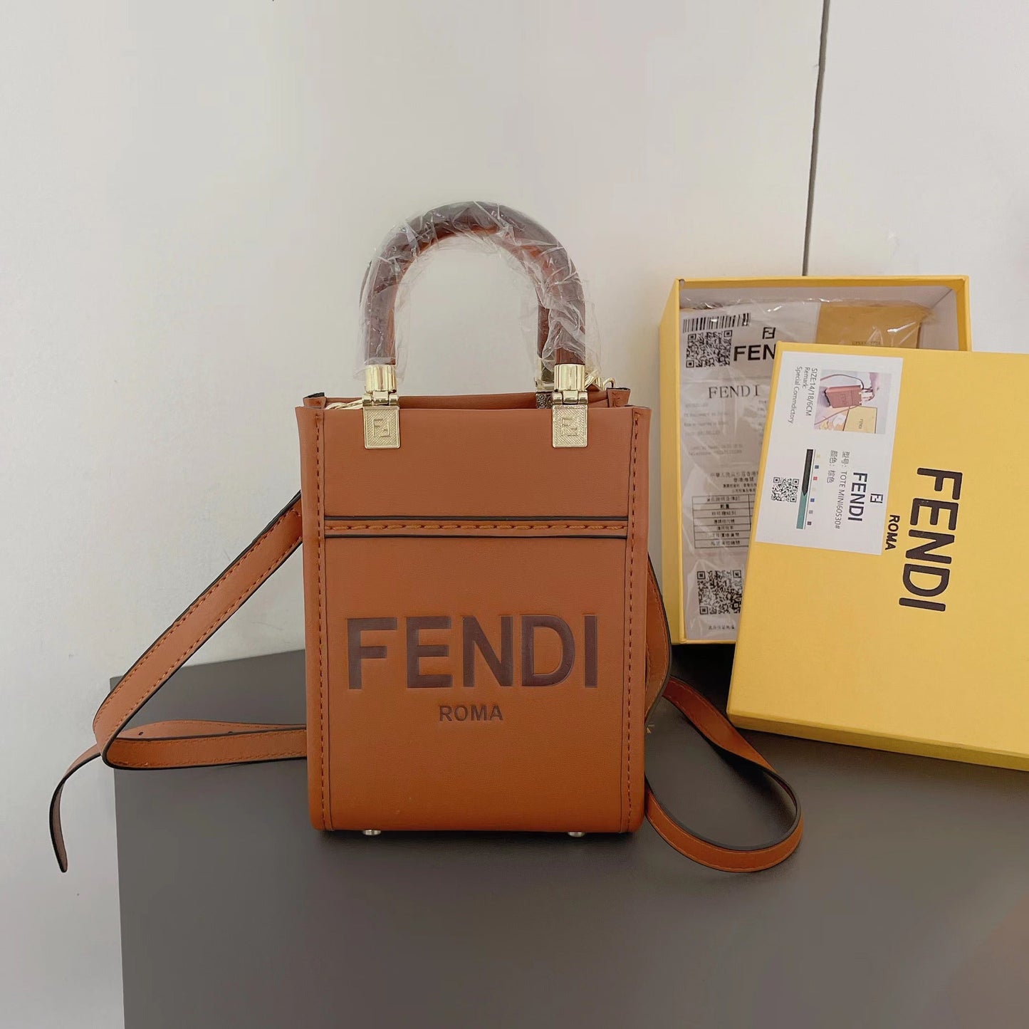 Luxe Texture Leather Handbag  010