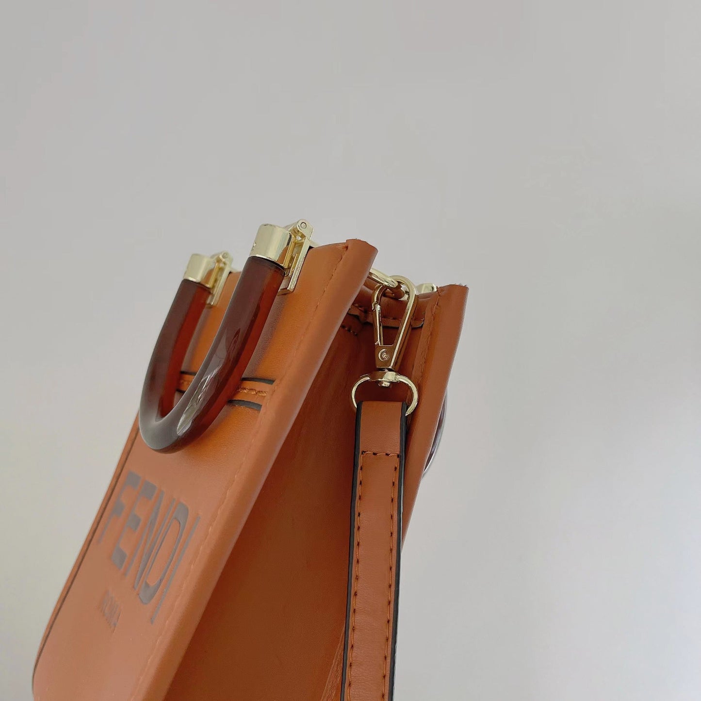Luxe Texture Leather Handbag  010