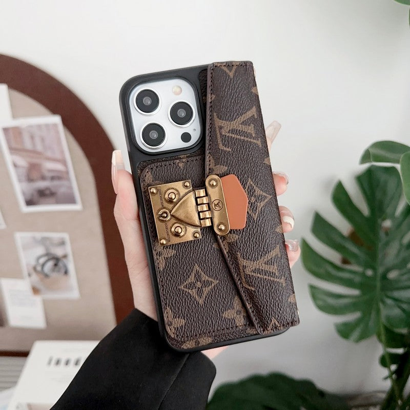 Lou Lock Card Bag iPhone Case